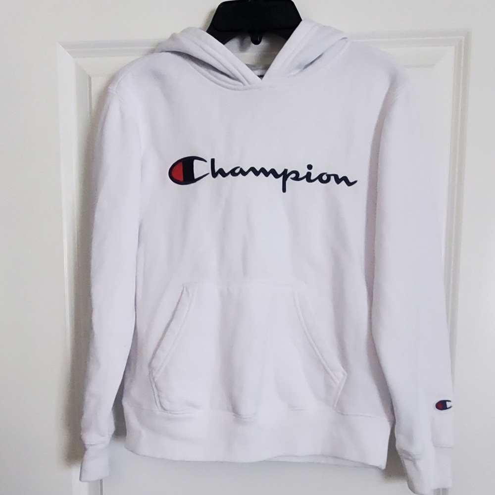 CHAMPION Boys Hoodie | Youth Medium